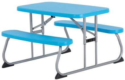Lifetime® Kinder Picknicktafel Opvouwbaar - Binnen en Buiten - Blauw