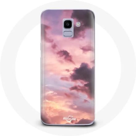 Coque pour Samsung Galaxy A8 2018 Fond de coucher de soleil