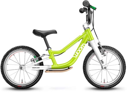 Woom Original 1+ 14´´ Loopfiets Groen Jongen