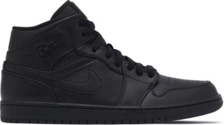 Air Jordan Mid 1 - Zwart - Maat 51.5