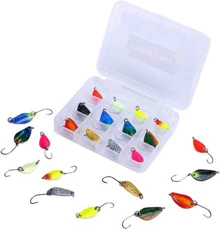 Fish4all Trout Spoon Box Mix 1.2g-2.5g (12pcs) - Kunstaas Set
