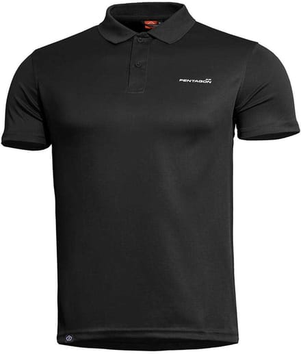 Pentagon Anassa Korte Mouw Poloshirt Zwart 4XL Man