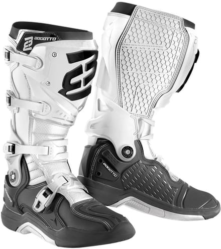 Bogotto MX-7 G Crosslaarzen Zwart Wit - Laars