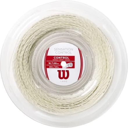 Wilson Sensation Control Rol Snaren 200m-Natuurlijke Kleuren