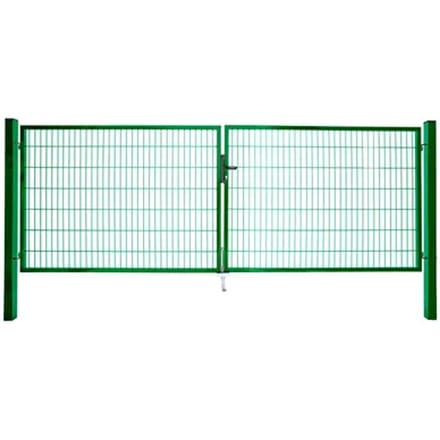 Giardino Dubbele Poort Roma/milano 100x2x200cm Groen