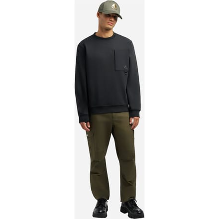 Moose Knuckles Heren Trui Zwart M35MS618/292 Dalon Crew
