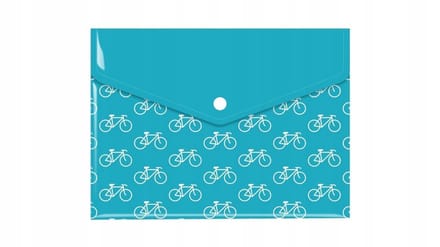 Documentenkaart A4 met Druk & Drukknop - Fietsontwerp