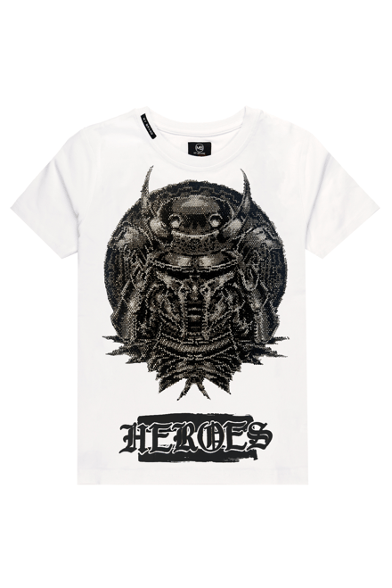 Samurai T-Shirt | WHITE - WHITE / 16