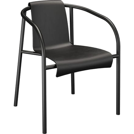 HOUE NAMI Outdoor Dining Armleunstoel - zwart