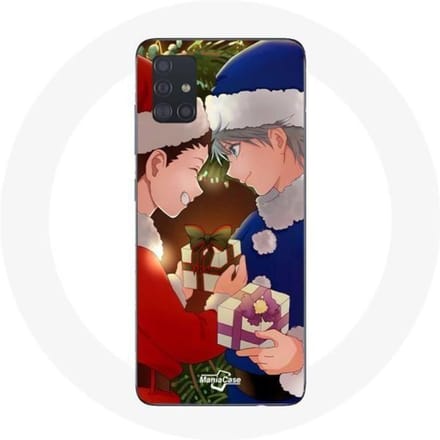 Coque - Maniacase - Samsung Galaxy A71 - Hunter x Hunter - Souple - Noir noir