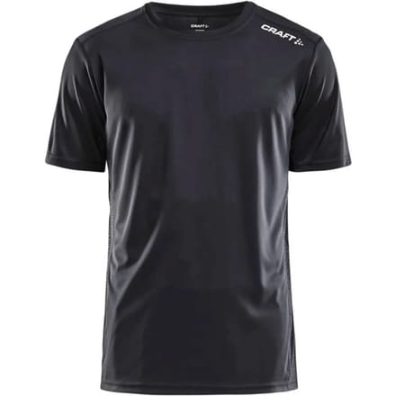Craft Rush Running T-Shirt Heren - Zwart | Maat: XS