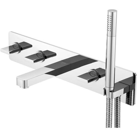 Steinberg 230 series 5-hole bath/shower wall faucet 230.2692