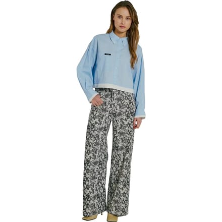 Vrouwen wide leg jeans Norr Kenzie