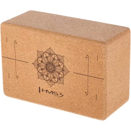 HMS KJ02 Serie - Kurk Yoga Blok - Stabiliteit - Natuurlijk Materiaal