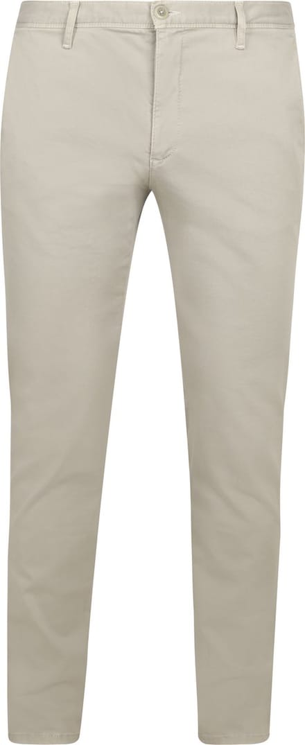 Alberto Rob Stretch Chino Greige - Maat W 33 - L 34 - Heren