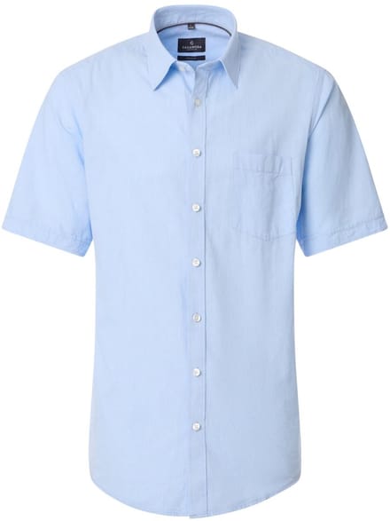 Casa Moda Casual Overhemd Korte Mouw Linnenmix 126130311-100 - L