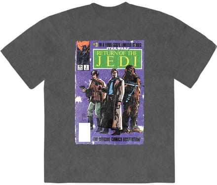 Disney Star Wars - Return Of The Jedi Comic Heren Tshirt - S - Grijs