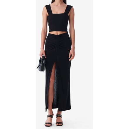 IRO Paris Rokaya Skirt Black Größe: L | Maxiröcke Outlet | Damen | Schwarz