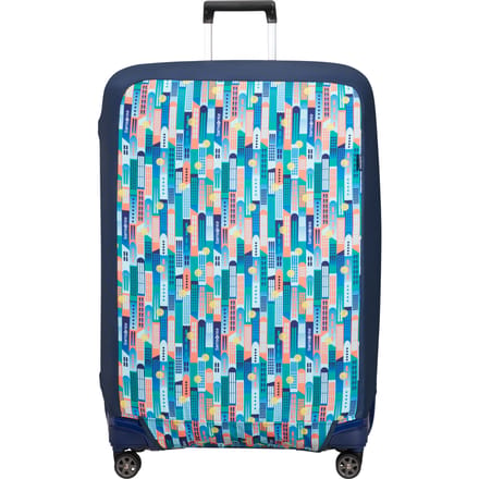 Samsonite Ta Revolution Opvouwbare kofferhoes XL City Print
