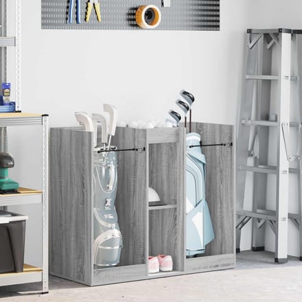 Armoire de Golf Sonoma Gris Solide 102 x 45 x 85,5 cm