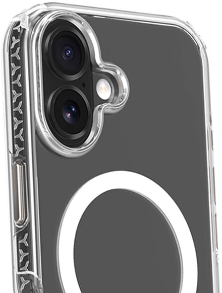 Force Case, Hoesje geschikt voor iPhone 17 - MagSafe AIR XTREM 4m MIL-STD 810G, Transparant