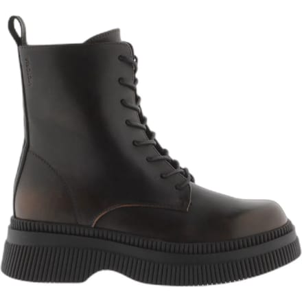 Dames enkellaarsjes Victoria Dublin Cordones Efecto Piel