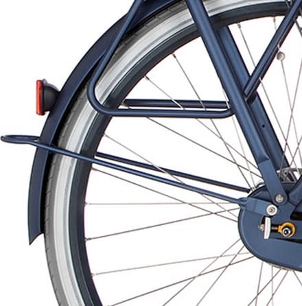 Cortina Spatbordstang achter 28 E-Roots Transp polish blue m