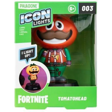 Fortnite Tomatohead Icon Lamp – Karakter Diorama Tafellamp 12 cm – Paladone