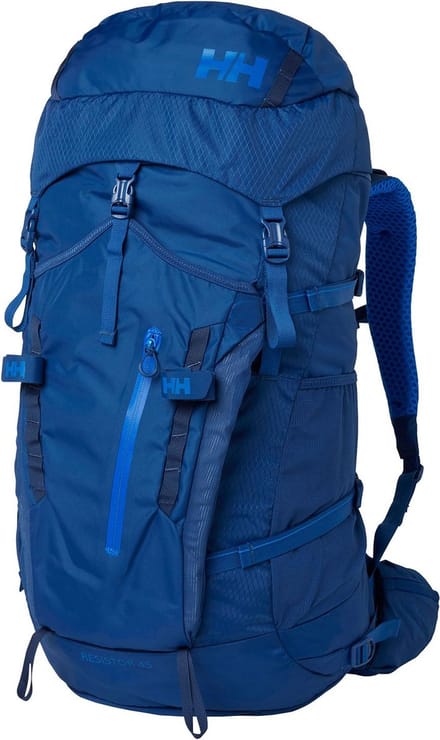 HELLY HANSEN Trekkingrugzak Rugzak Resistor Backpack Recco 45L Deep Fjord Blauw