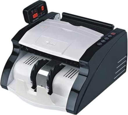Geldtelmachine - Tot 200 Biljetten - Zwart - UV/MG/IR Detectie