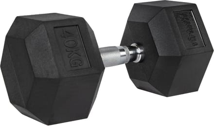 VirtuFit Hexa Dumbbell Pro - 40 kg - Hexagon Dumbbell - Krachttraining - Per Stuk