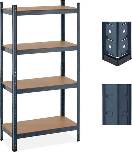 Stellingkast - tot 280 kg - 156x80x40 cm