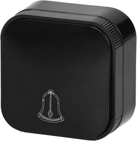Belknop serie RT1 zwart