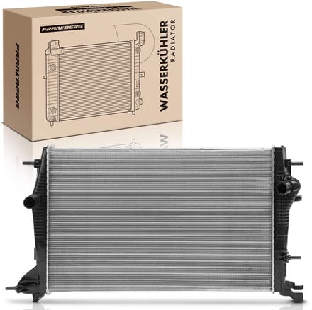 Frankberg 1x Radiator Koelvloeistofradiator Motorradiator voor Renault