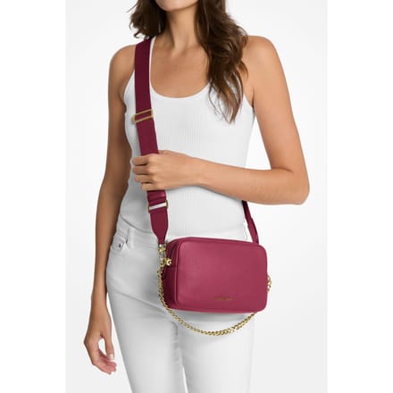 Michael Kors Bryant Crossbodytas Kleine Dames - Leer - Rood