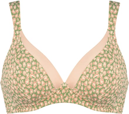 Naturana - Soft bh met glansband - 5119 - Rose Olive - 75C