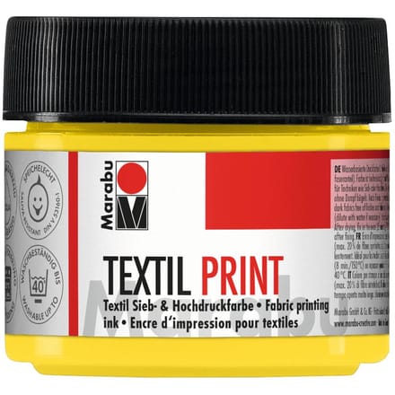 Marabu Textiel Print - Primair Geel