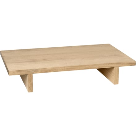 Ferm Living - Lage tafel Kona - eiken - bruin