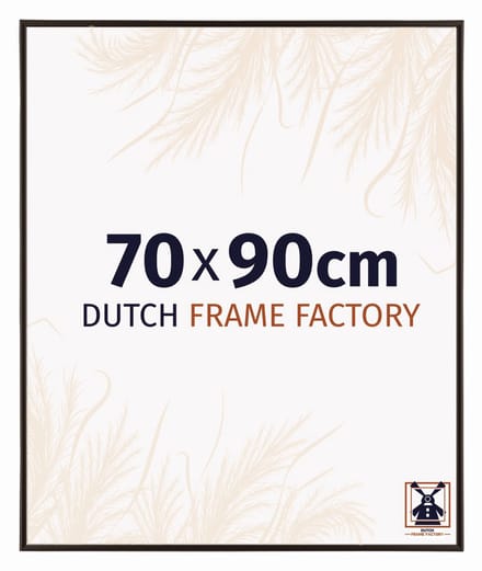 Fotolijst 70x90 cm - Kunststof - Antraciet - Easy