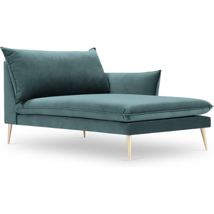 Chaise Longue Elio rechts velvet | Milo Casa
