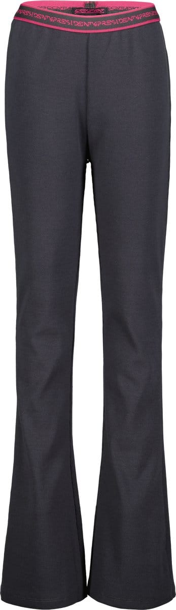 4PRESIDENT Broek Meisjes - Black Oyster - Maat 164