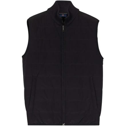 Baileys Body-Warmer Full Zip Sleeveless Front Padded And Quilted Navy / male