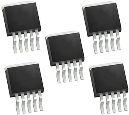 LM2596S-5.0 Step-Down Spanningsregelaar – 5V Vaste Output – TO-263 5-Stuks