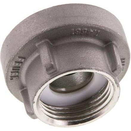 25-D (31 mm) RVS Storz-koppeling G 1'' Binnendraad