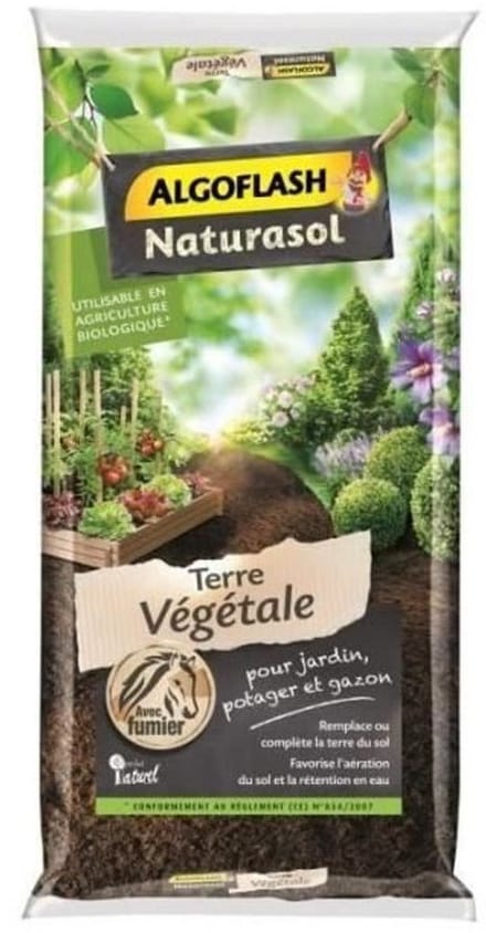 Algoflash Naturasol – Topgrond 40 l – Voor alle planten
