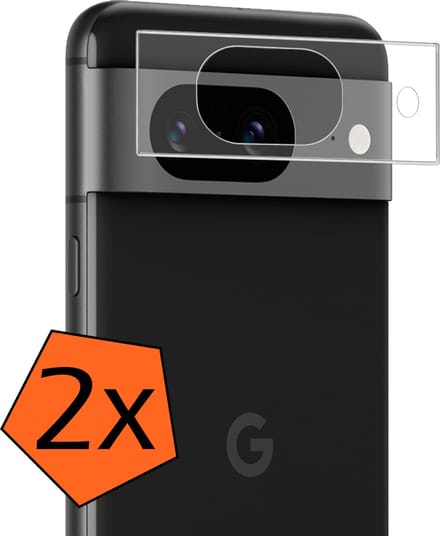 Camera Lens Protector - 2 Stuks - Geschikt voor Google Pixel 8a - Camera Screenprotector - Gehard Glas - Beschermglas - Tempered Glass - Screen Protector