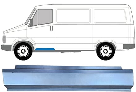 Reparatie dorpel voorste deuren voor Citroen C25 1981-1994 / Links