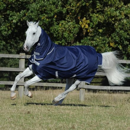 Bucas Regendeken Freedom Turnout Light - Navy/Silver - 215