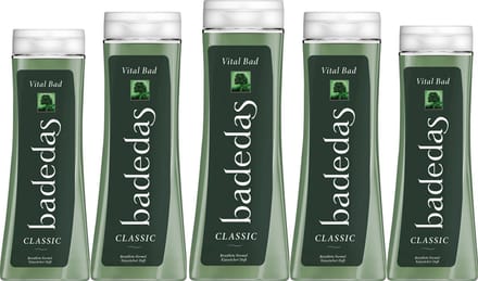 Voordeelverpakking 5 x 600 ml - Badedas Classic Vital Badschuim