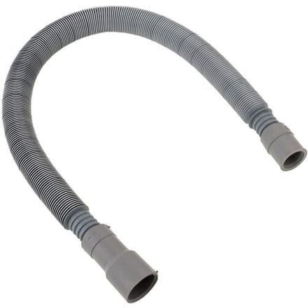 HAAS plastic drain corrugated hose extendable, for washing machines and dishwashers